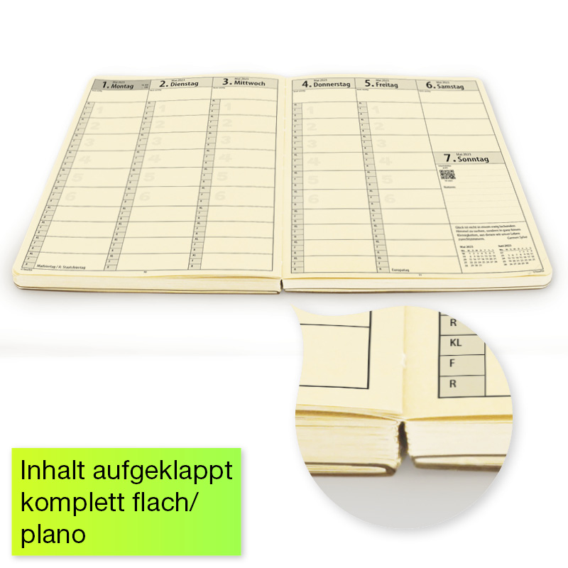 TimeTEX Natura-Schulplaner A4-Plus 2024/2025