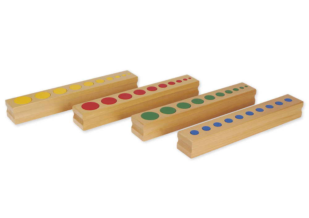 TimeTEX Farbige Zylinder "Montessori Premium" TimeTEX Farbige Zylinder "Montessori Premium"