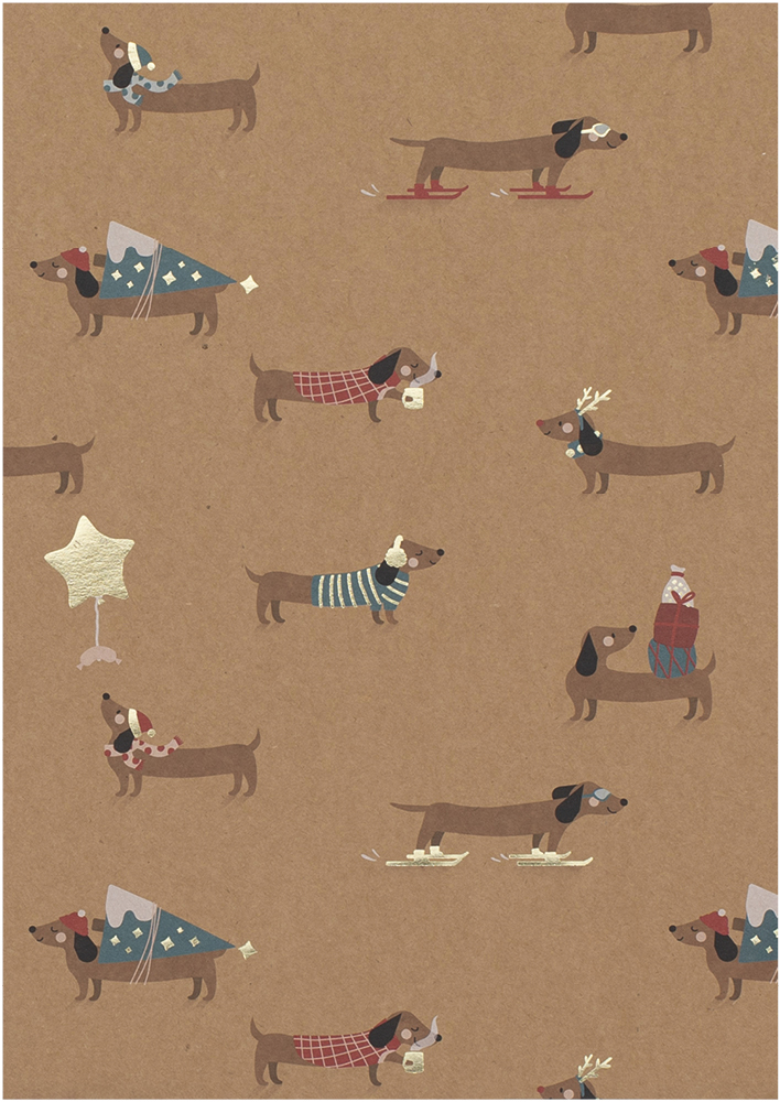 Kraftpapier-Block "Magic Christmas Paper" A4, 20 Blatt Kraftpapier-Block "Magic Christmas Paper" A4, 20 Blatt