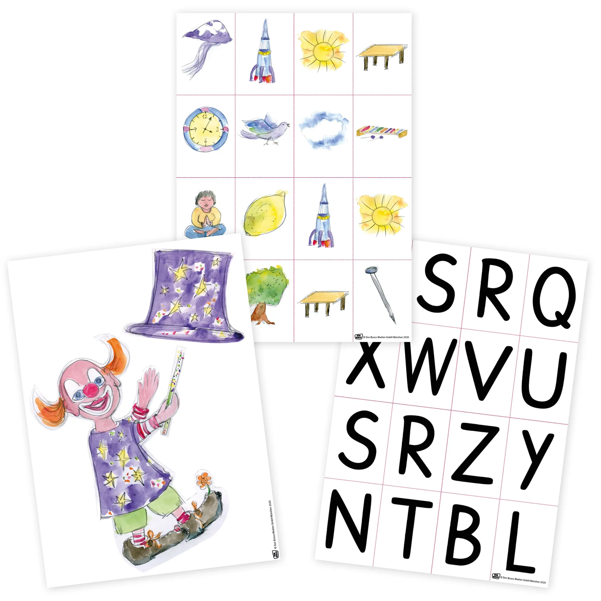 Buchstaben lernen mit der Erzählschiene