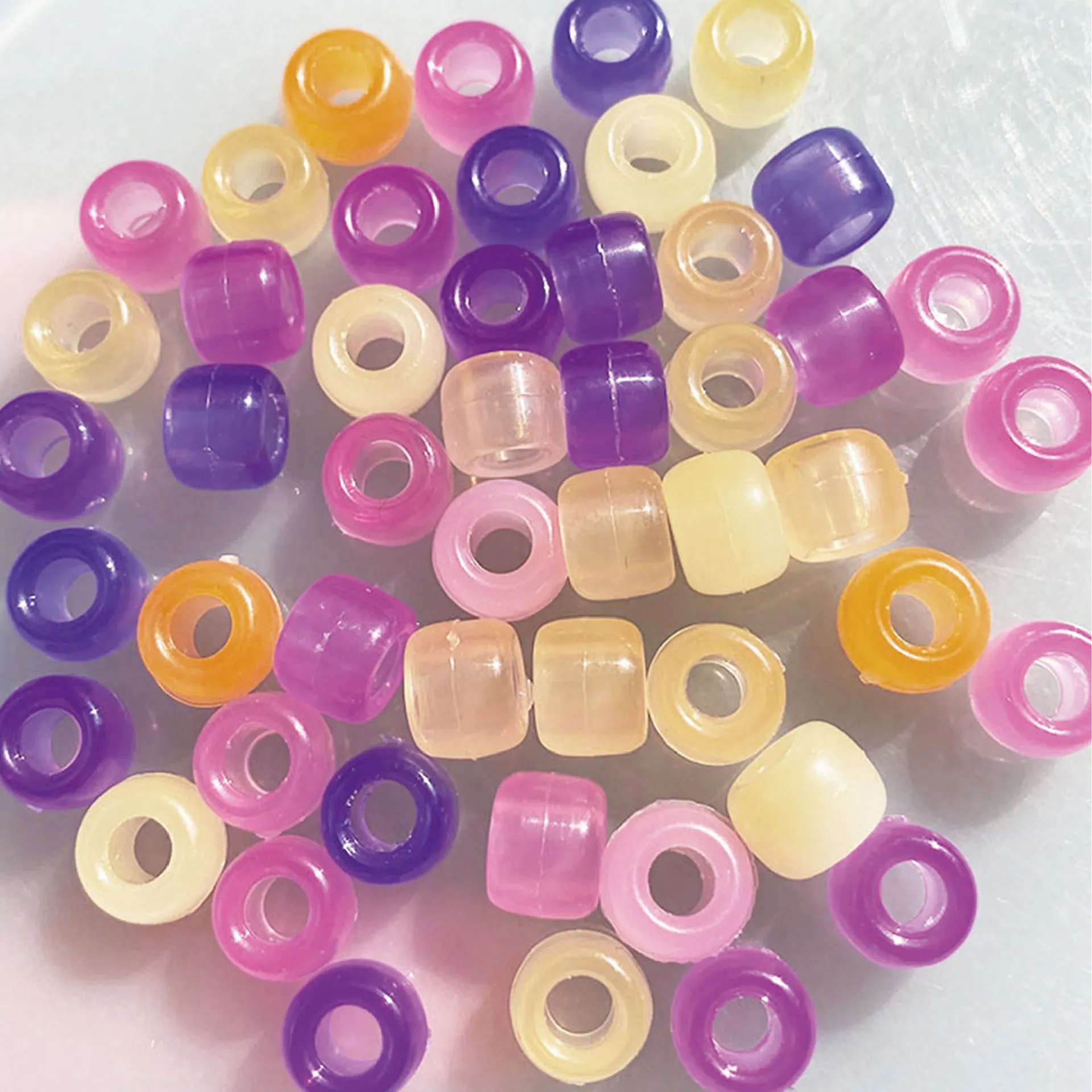 Gruppen-Set UV-Perlen, bunt, 500 Stück Gruppen-Set UV-Perlen, bunt, 500 Stück