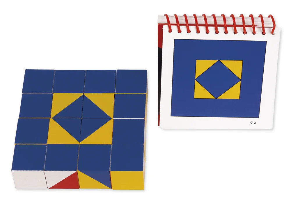 Jeu Nikitin :  N1 les cubes à motifs