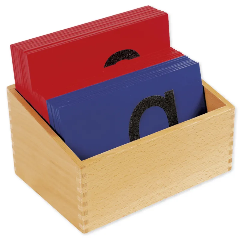 TimeTEX Sandpapier Kleinbuchstaben "Montessori Premium"