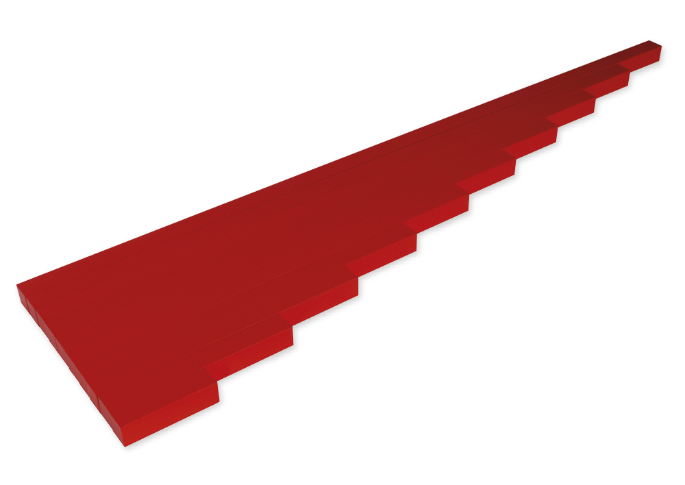 TimeTEX Red Rods "Montessori Premium"