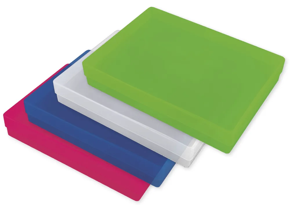 Kunststoff-Box A4 farbig