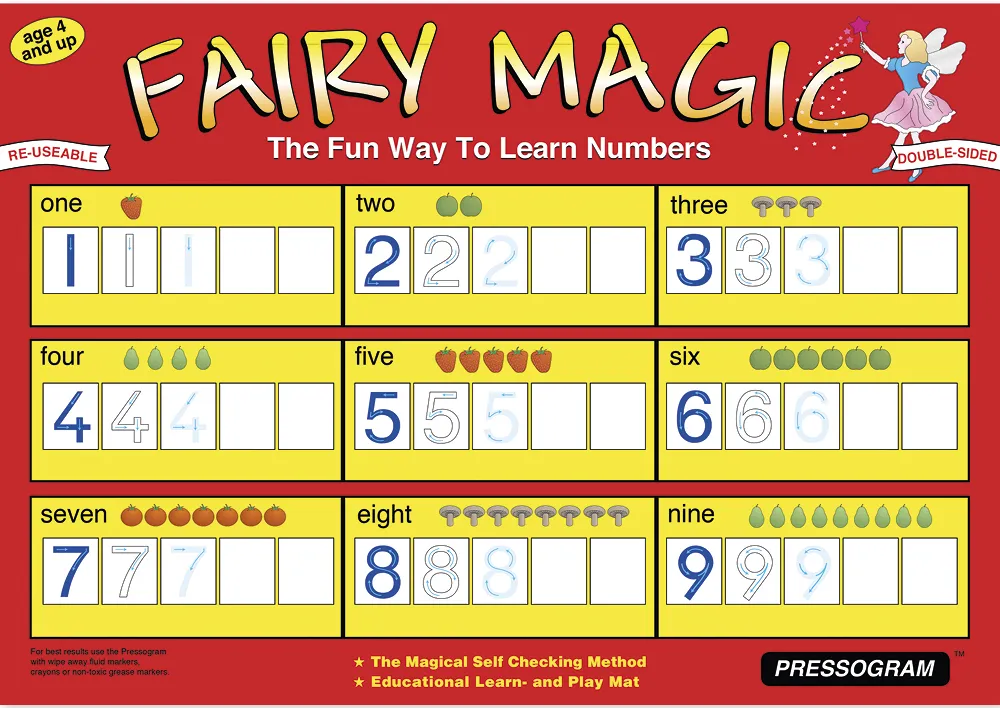 TimeTEX Magic Board "Mathematics" Engelsk magisk räkning