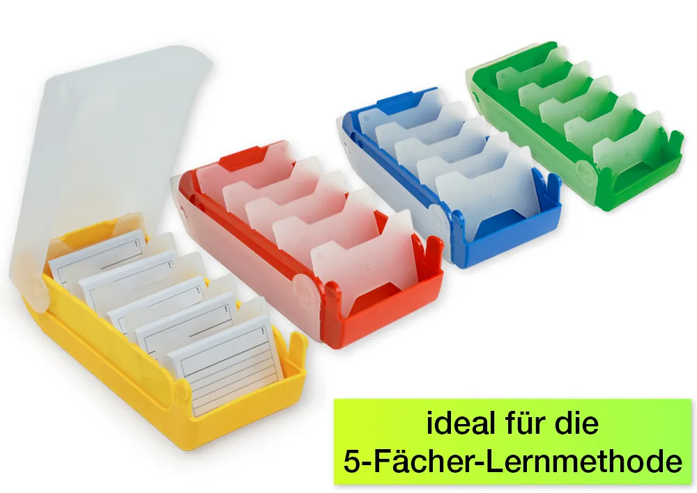 Karteikasten für A8 Kunststoff
