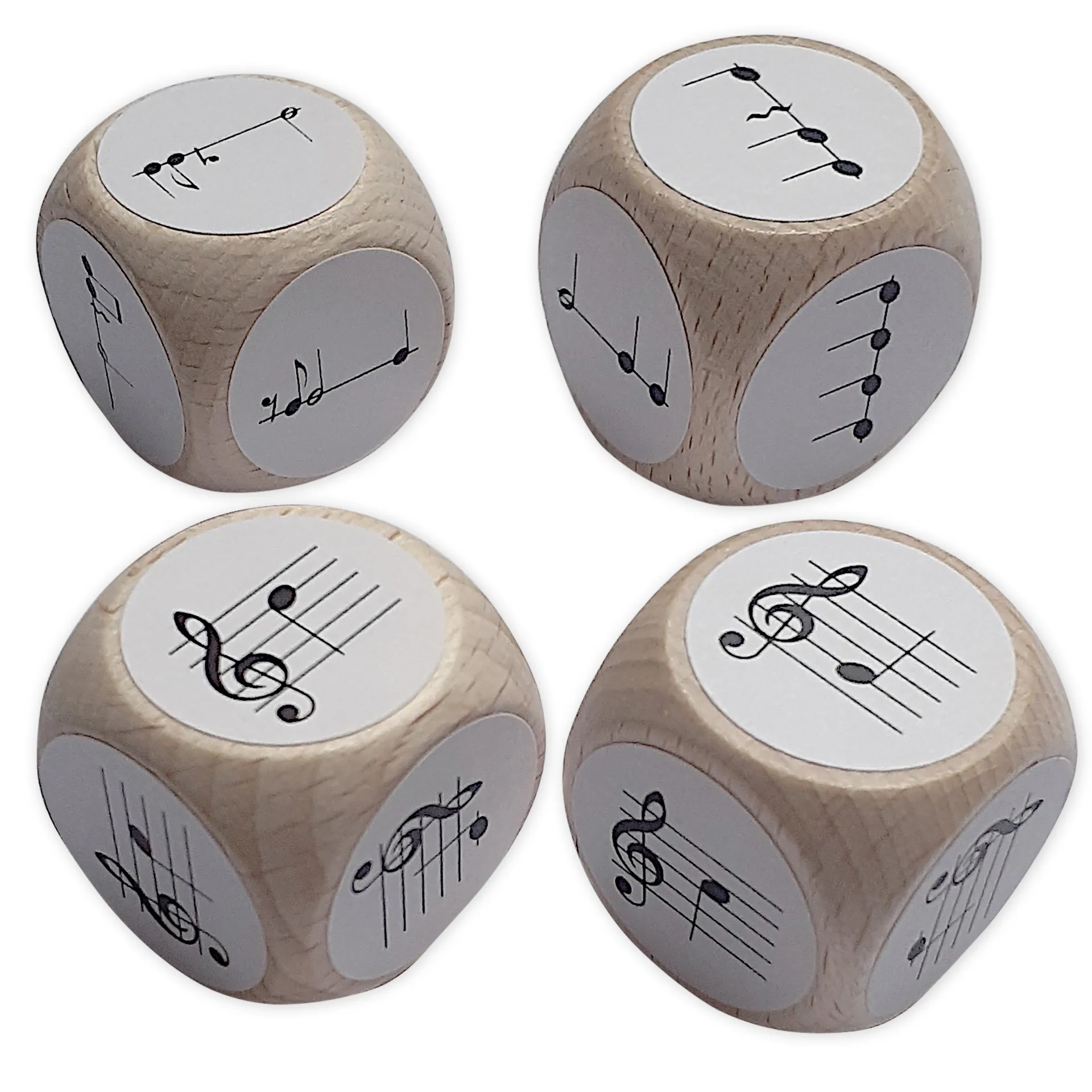 Set Würfel "Pentatonik", 4-tlg.