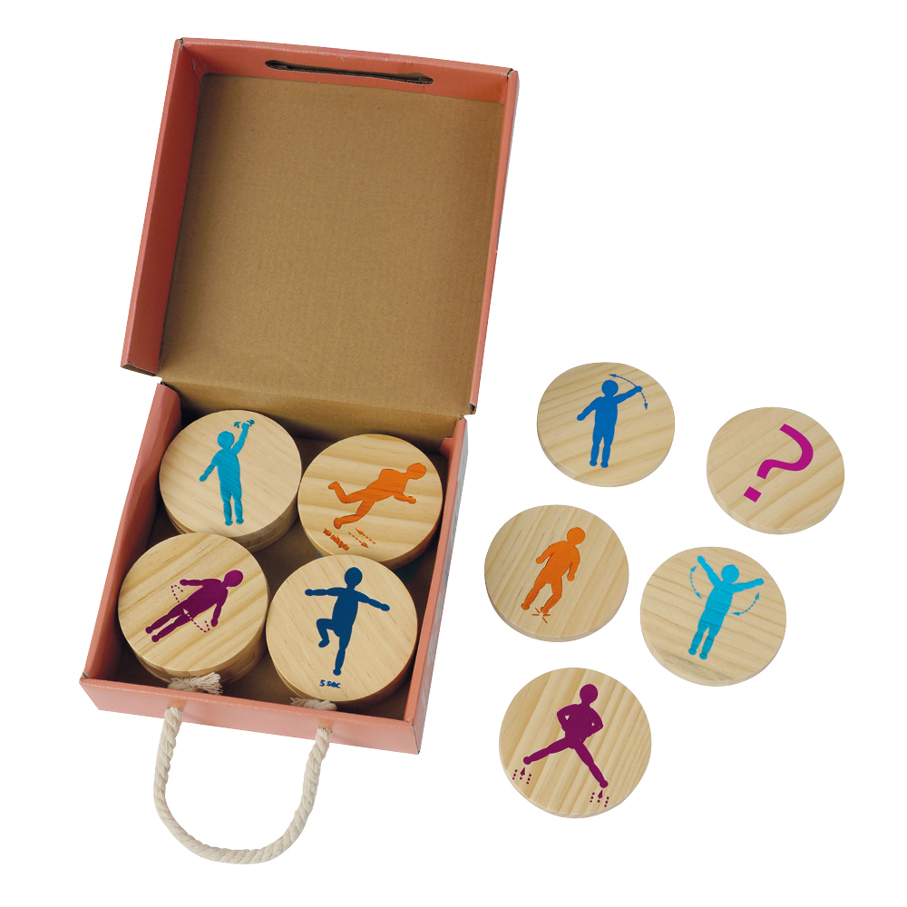 Bewegungsspiel "Moves!", 19-tlg.