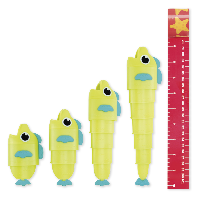 Hagemann Spiel "Wer fängt den längsten Fisch?", 11-tlg.