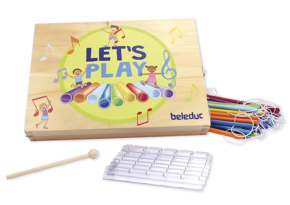 beleduc Klangkoffer "Lets Play", 50-tlg.