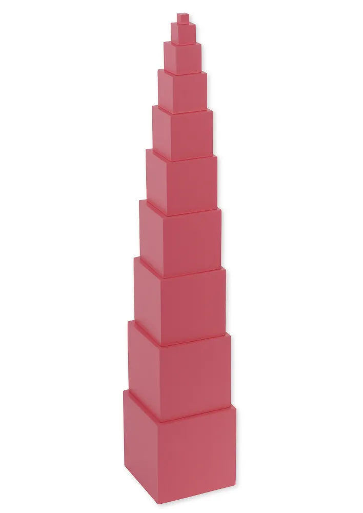 TimeTEX Pink Tower "Montessori Premium"
