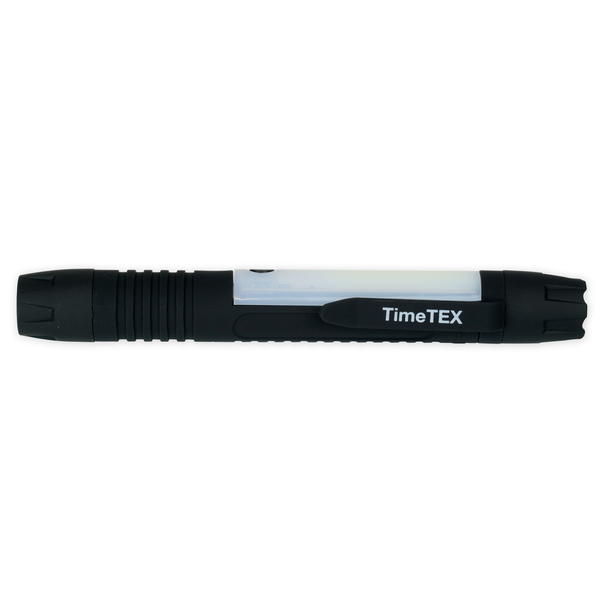 LED-ficklampa med läslampa, 17 cm lång, 2 cm diameter