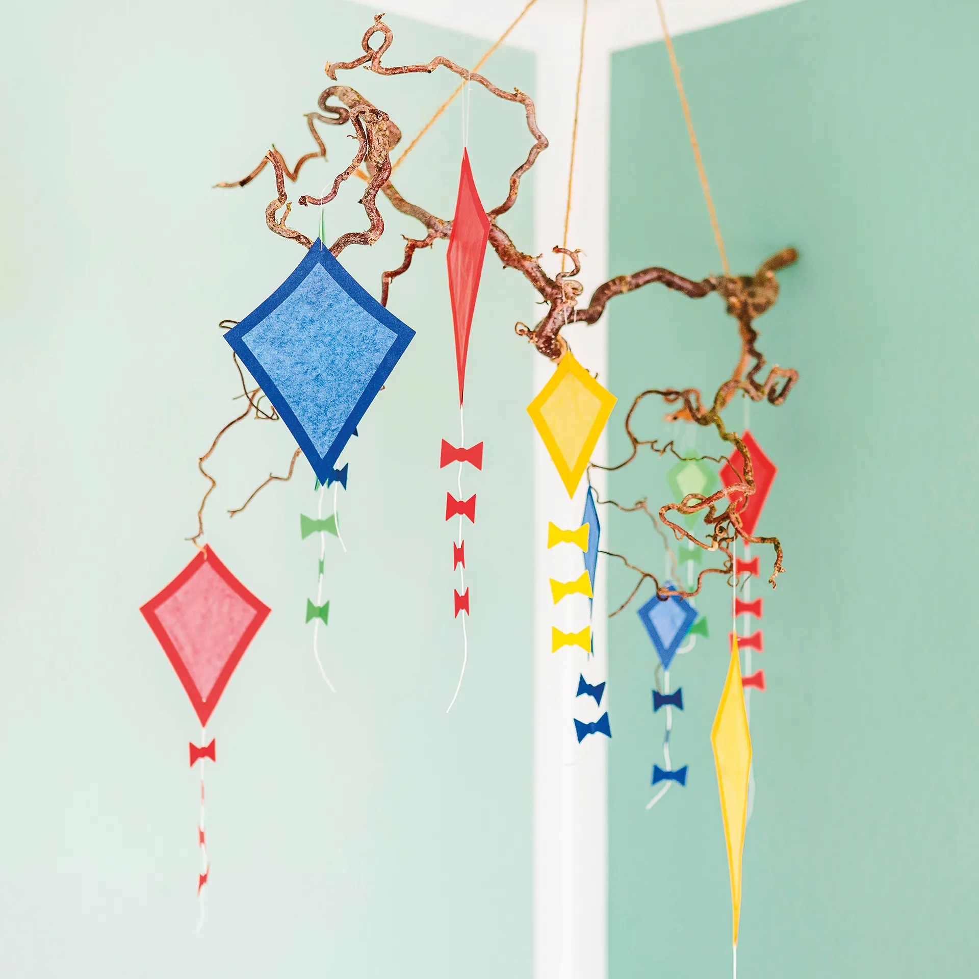 Fensterbilder "Drachen", 24 Stück