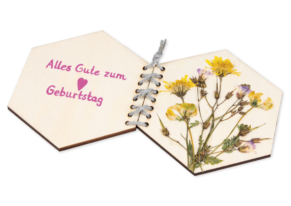 Web- und Fädelwaben aus Holz, 8 Stück Web- und Fädelwaben aus Holz, 8 Stück