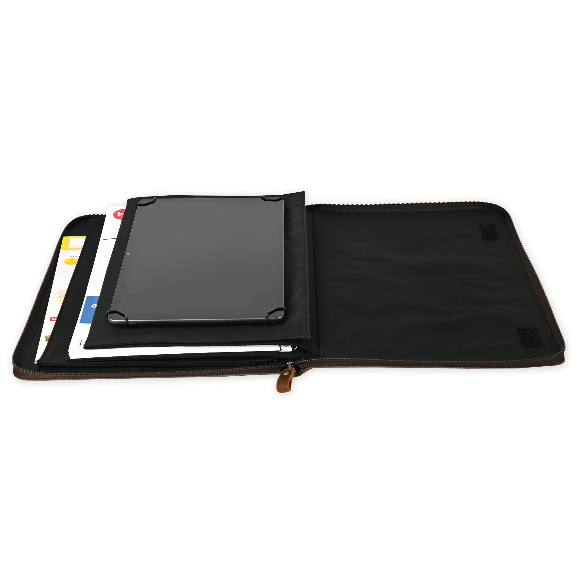 Organizer aus Canvas "Mobiles Büro", für Tablet und Block Organizer aus Canvas "Mobiles Büro", für Tablet und Block