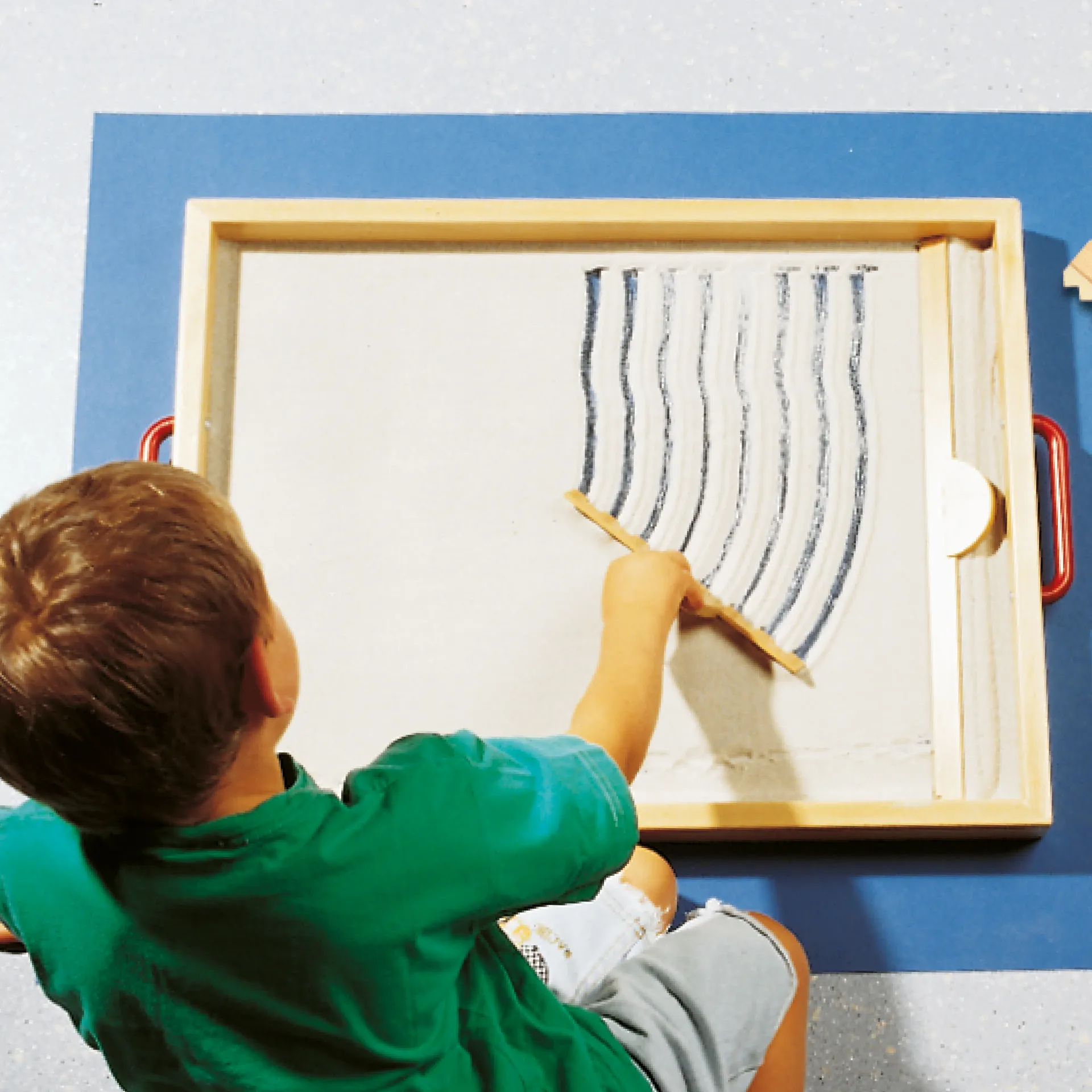 Sandwanne mit Glasboden, 5-tlg.