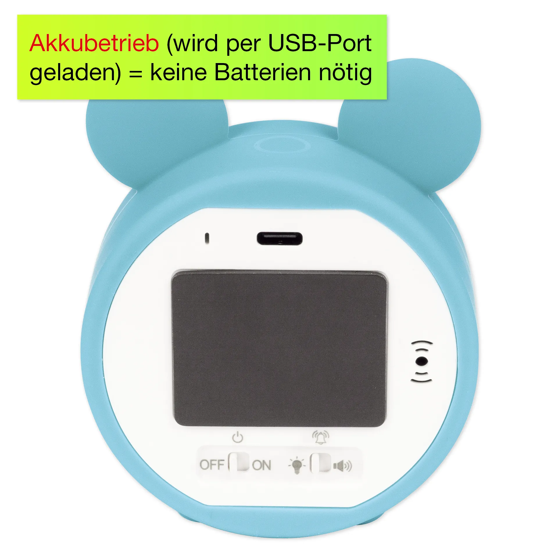 TimeTEX Zeitdauer-Uhr "lautlos" Maus