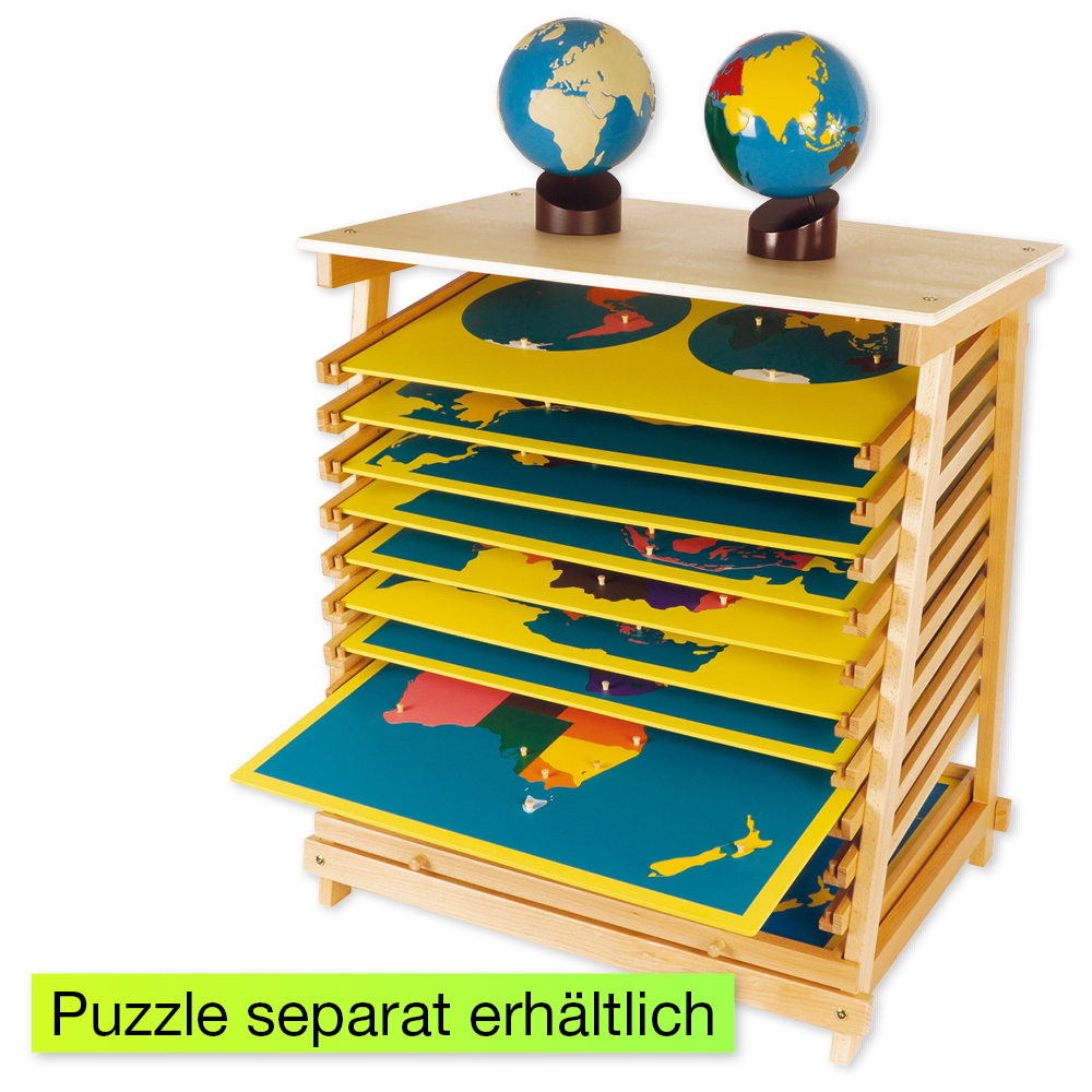 TimeTEX Ständer für 10 Puzzlekarten "Montessori Premium" TimeTEX Ständer für 10 Puzzlekarten "Montessori Premium"