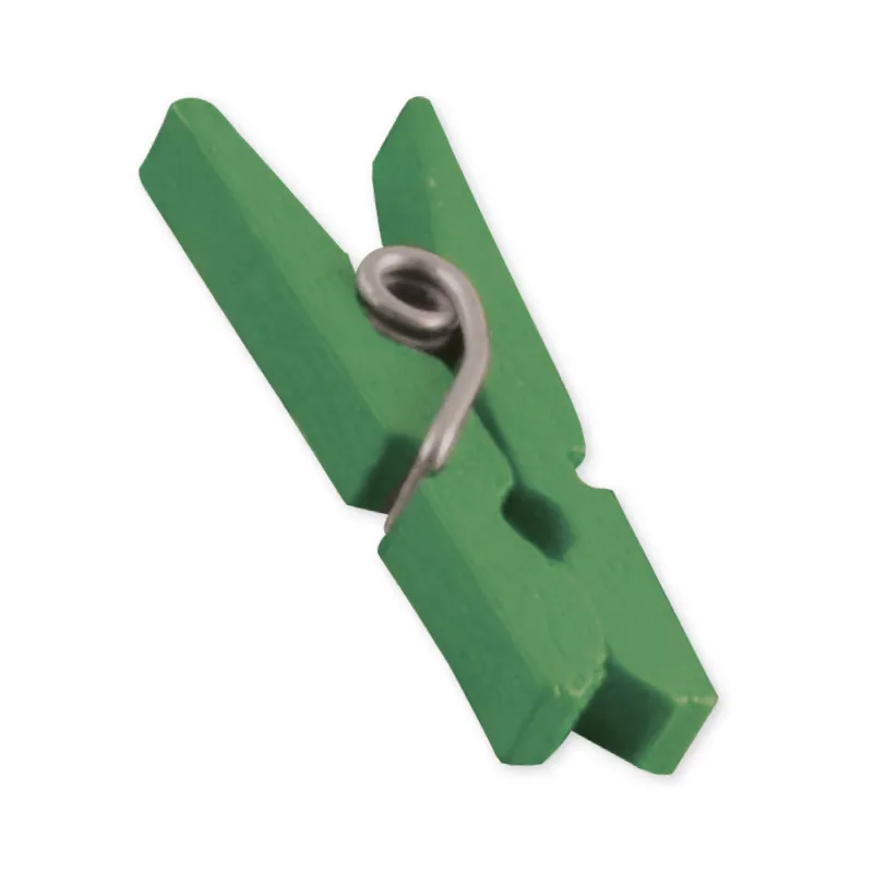 Holz-Klammern 25 mm (für Markierungen), 50 Stück