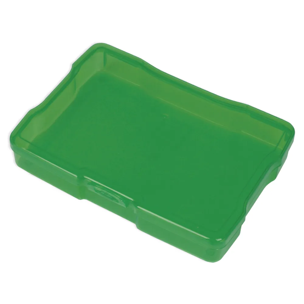 TimeTEX Farb-Box mit Klickverschluss, transparent