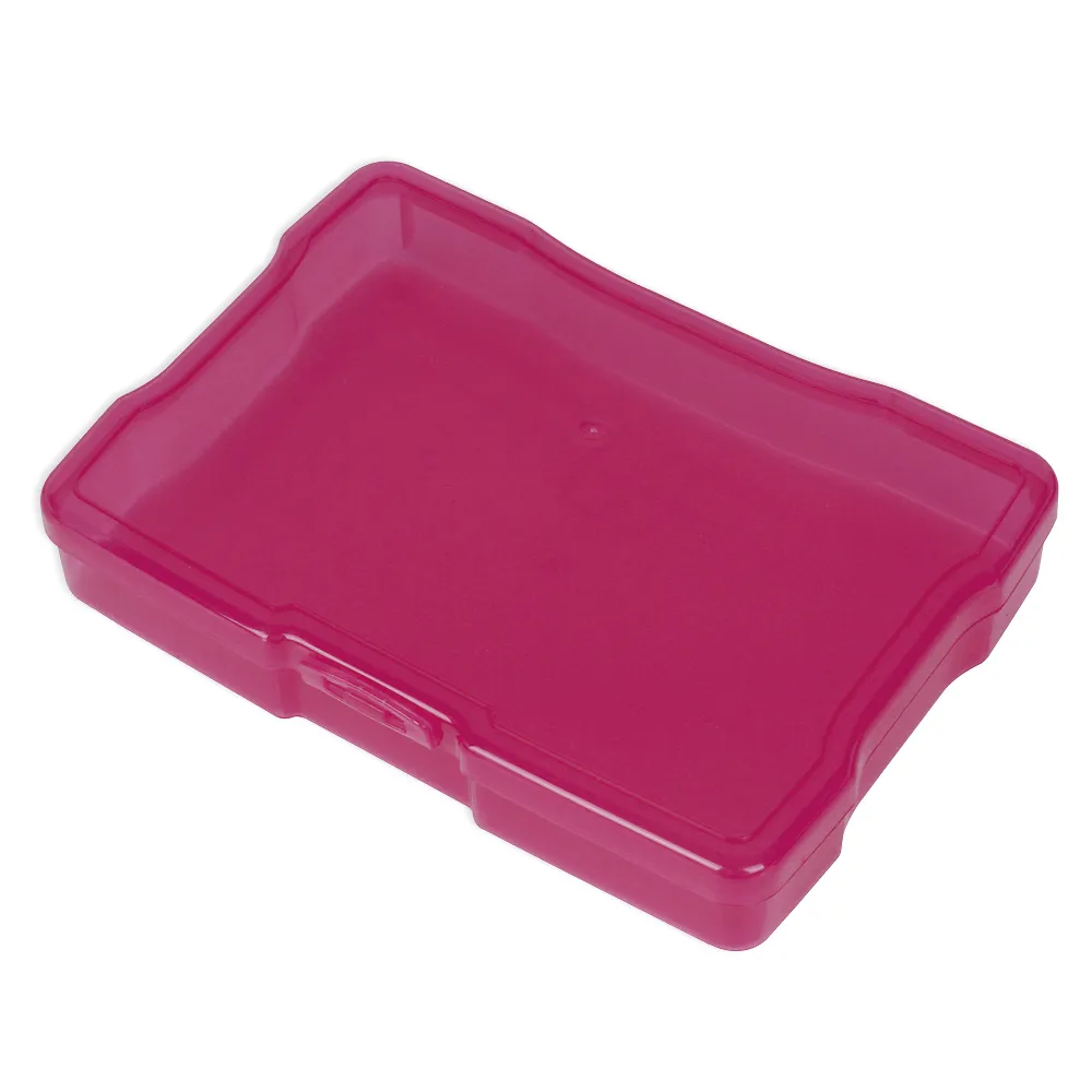 TimeTEX Farb-Box mit Klickverschluss, transparent