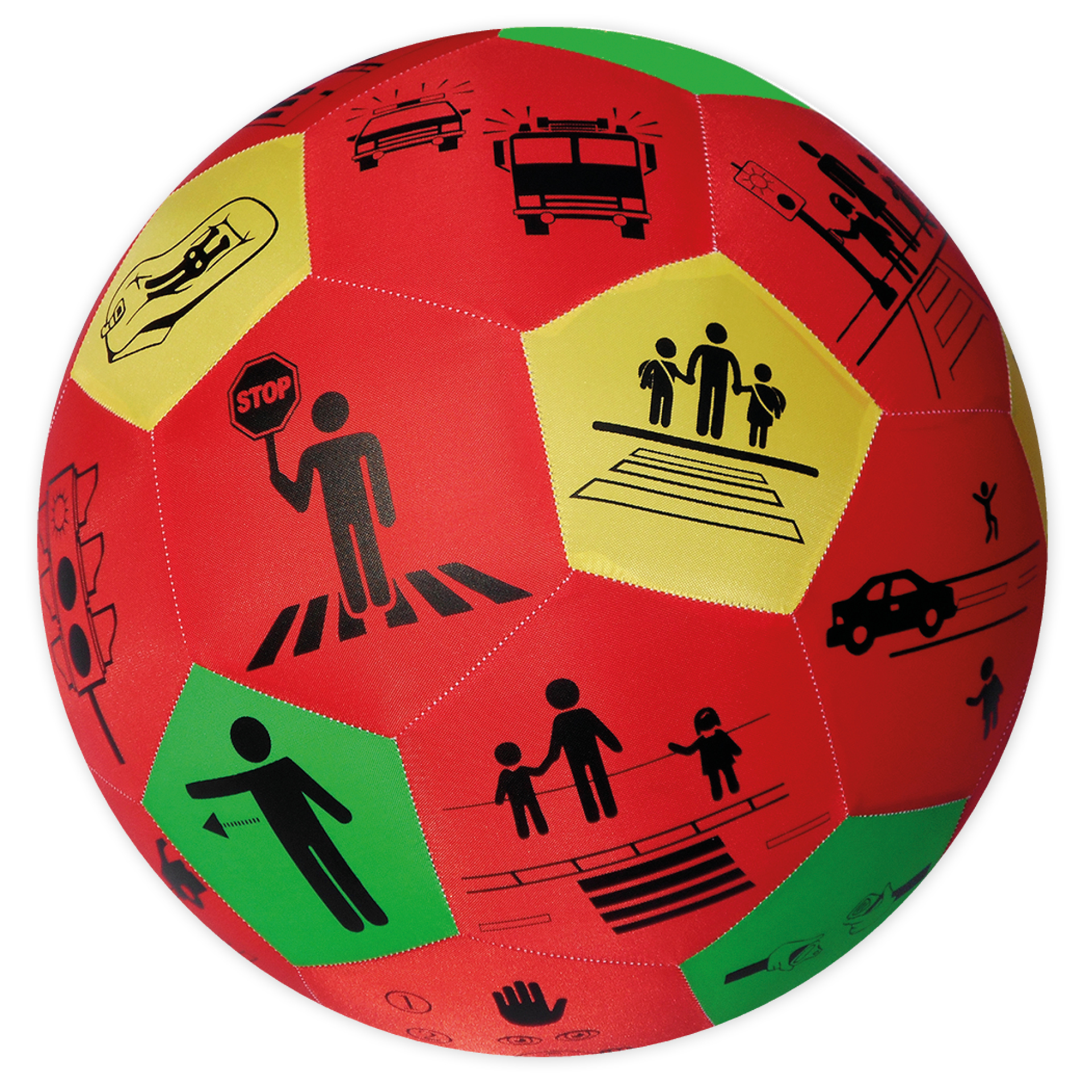 TimeTEX Lernspiel-Ball "Pello" - Verkehrs-Erziehung