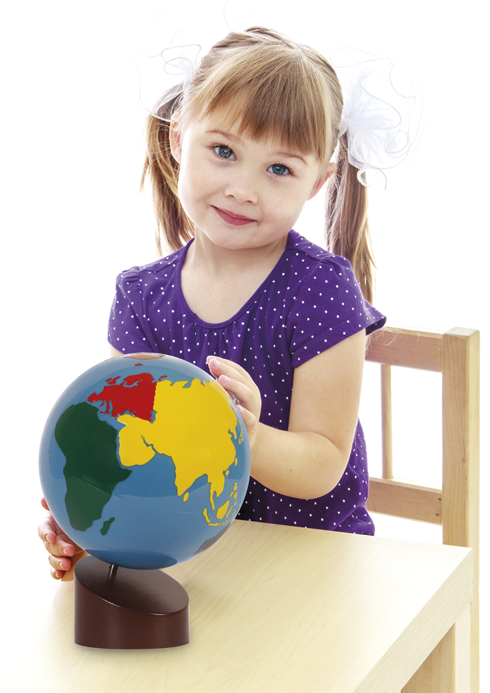 Globe sensoriel coloré TimeTEX « Montessori Premium »