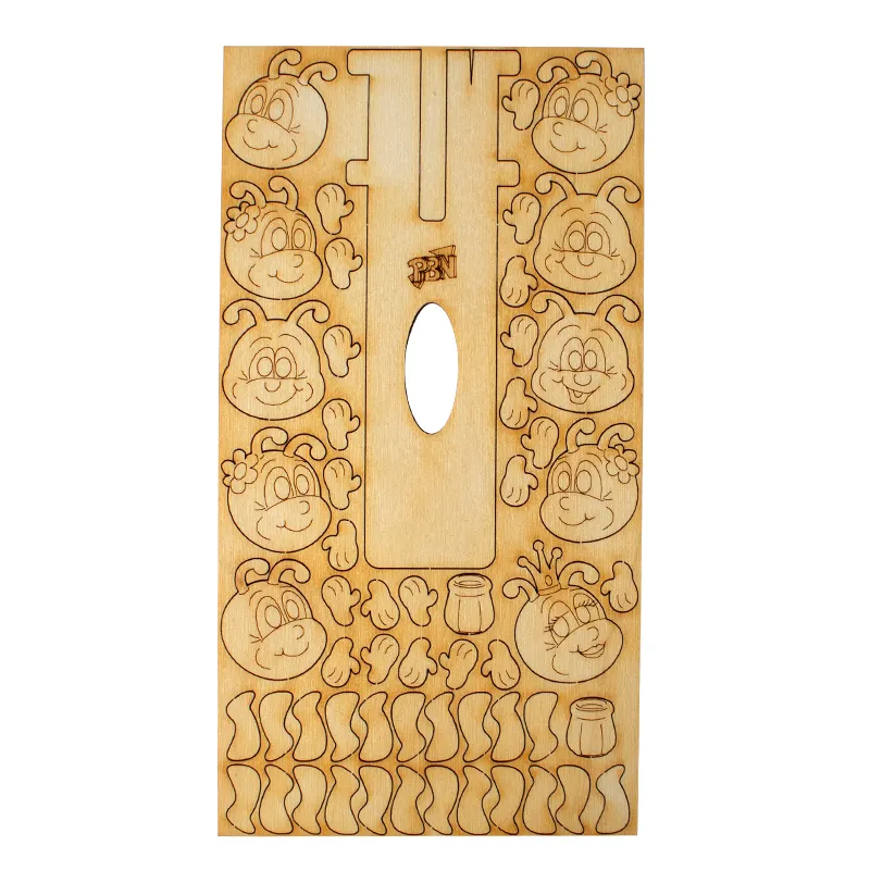 Bastelset "Pompon-Bienen", 10 Stück