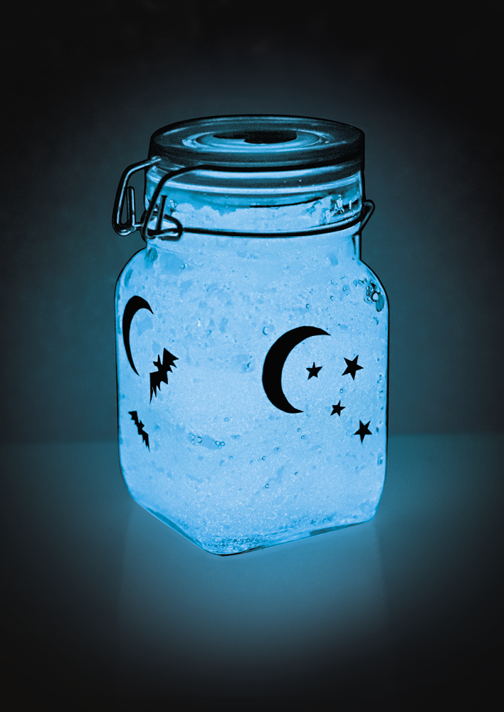 Nachtleuchtfarbe Aqua, 50 ml