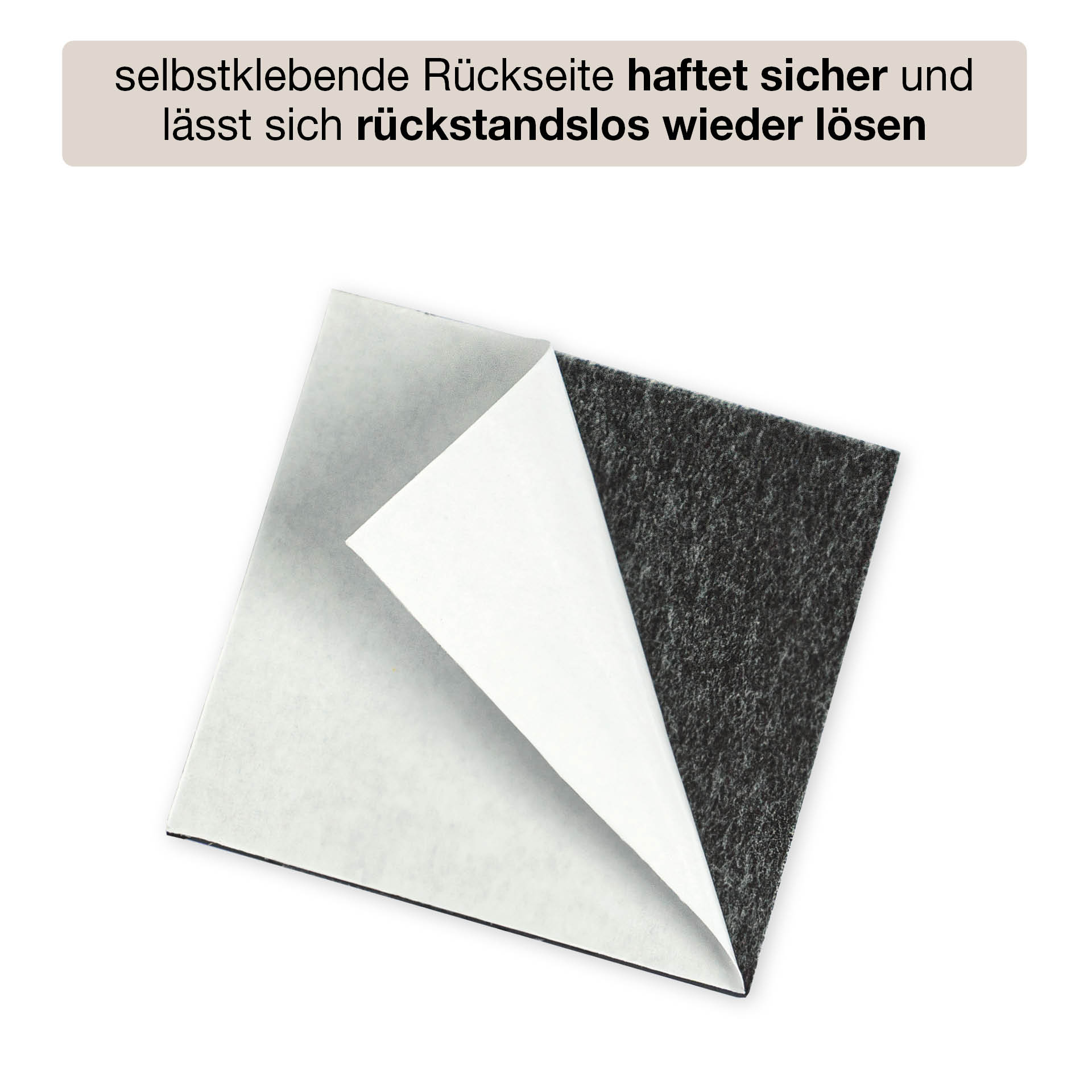 Magnet-Plättchen selbstklebend, 20x20 mm, 100 Stück
