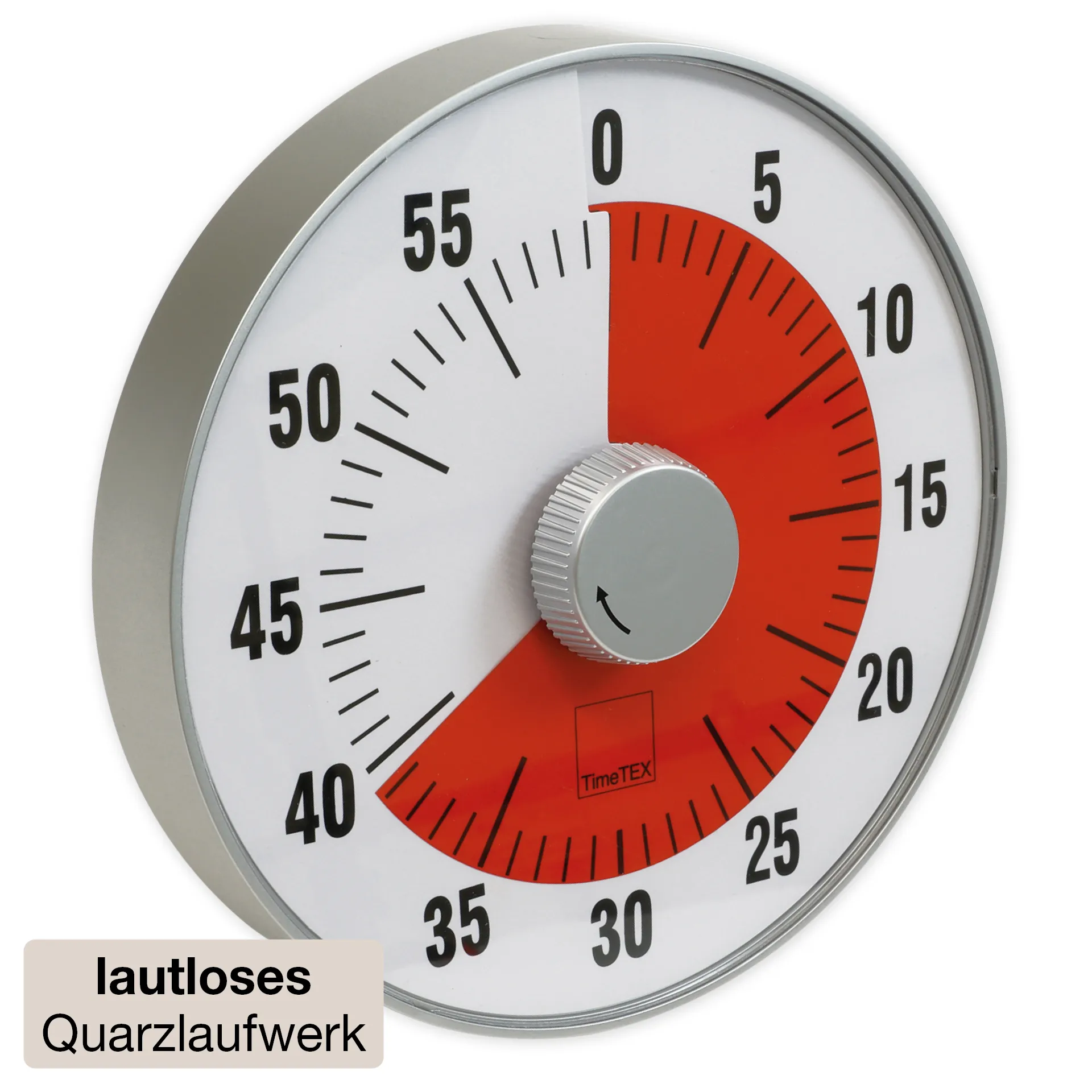 Timer silencieux TimeTEX, 19 cm ø