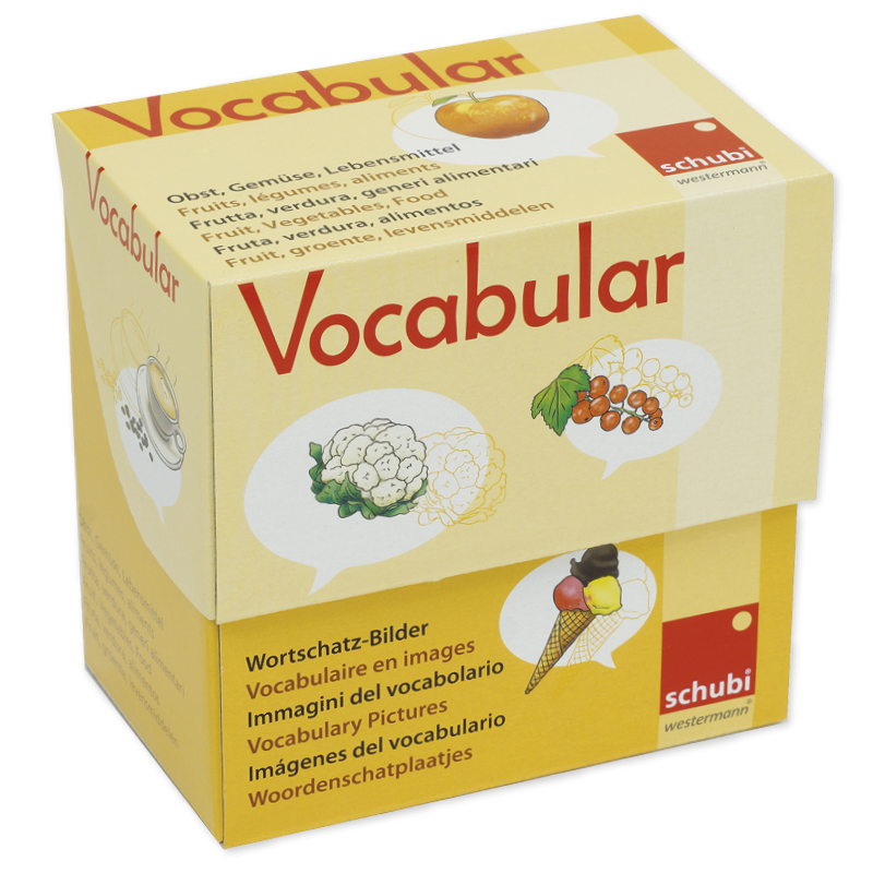 Hagemann Bilderbox "Vocabular Obst, Gemüse, Lebensmittel"