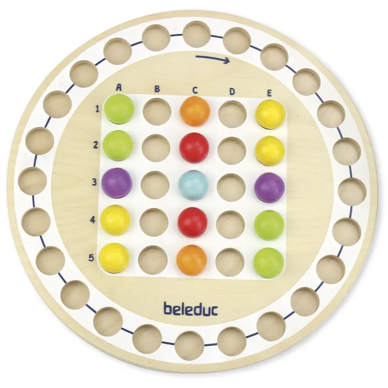 beleduc Marbelino "Muster & Reihen", 87-tlg.