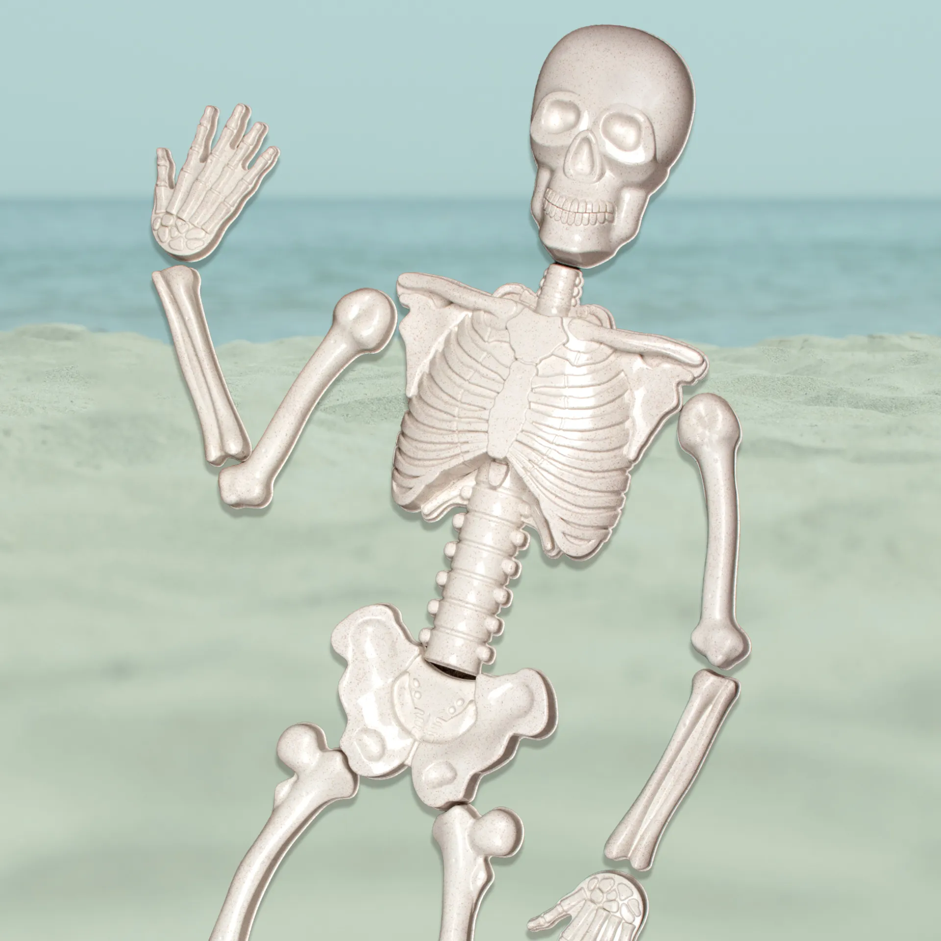 Sandkasten-Formen "Skelett", 15-tlg.