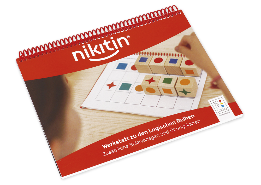 Nikitin Material: Werkstatt Übungskarten und Spielvorlagen zu N8 Logische Reihen