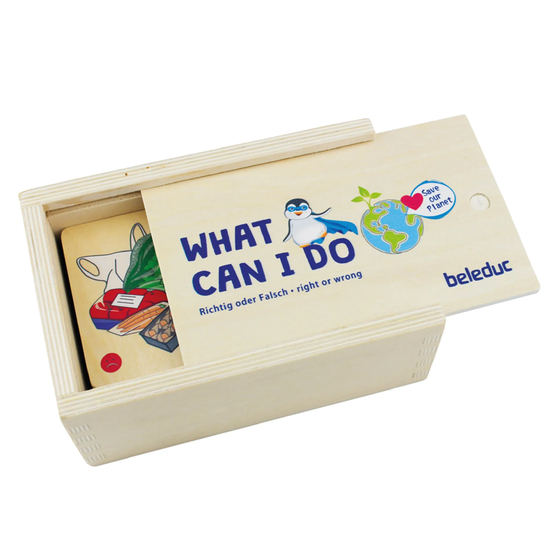 Educatief spel "Wat kan ik doen voor het milieu?", 22-delig