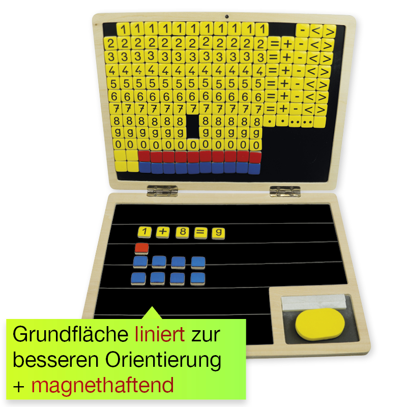 Klassensatz Rechen-Klapp-Computer, 8-tlg., in Box