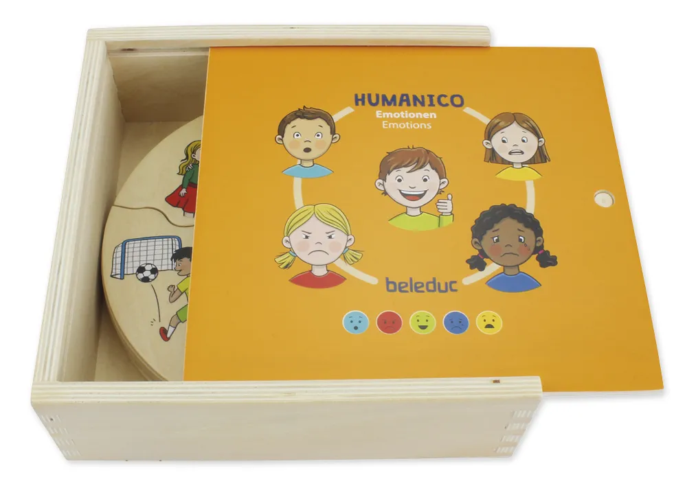 beleduc Humanico "Emotionen", 5 Puzzles