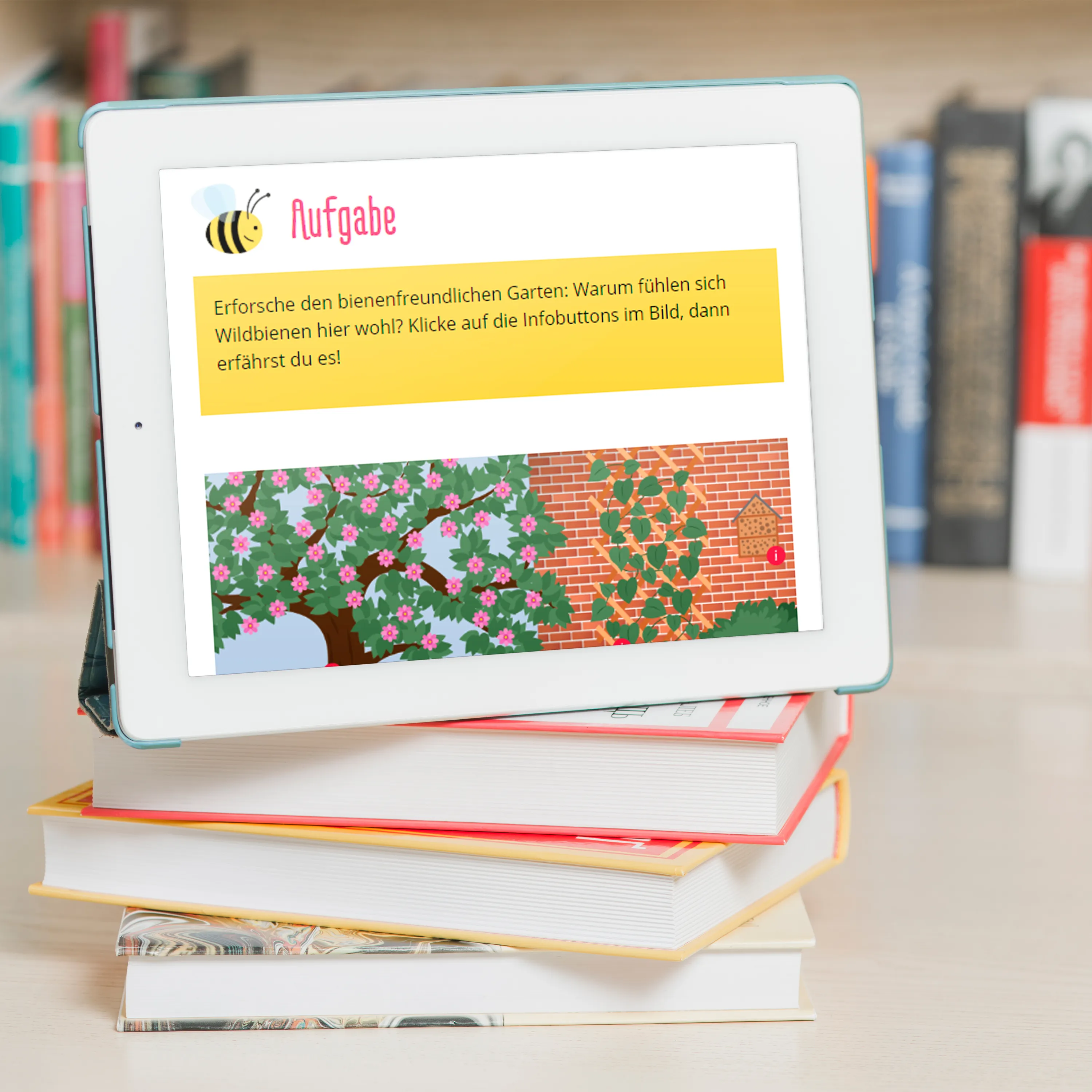 Medienheft "Wild- und Honigbienen", 44 Seiten