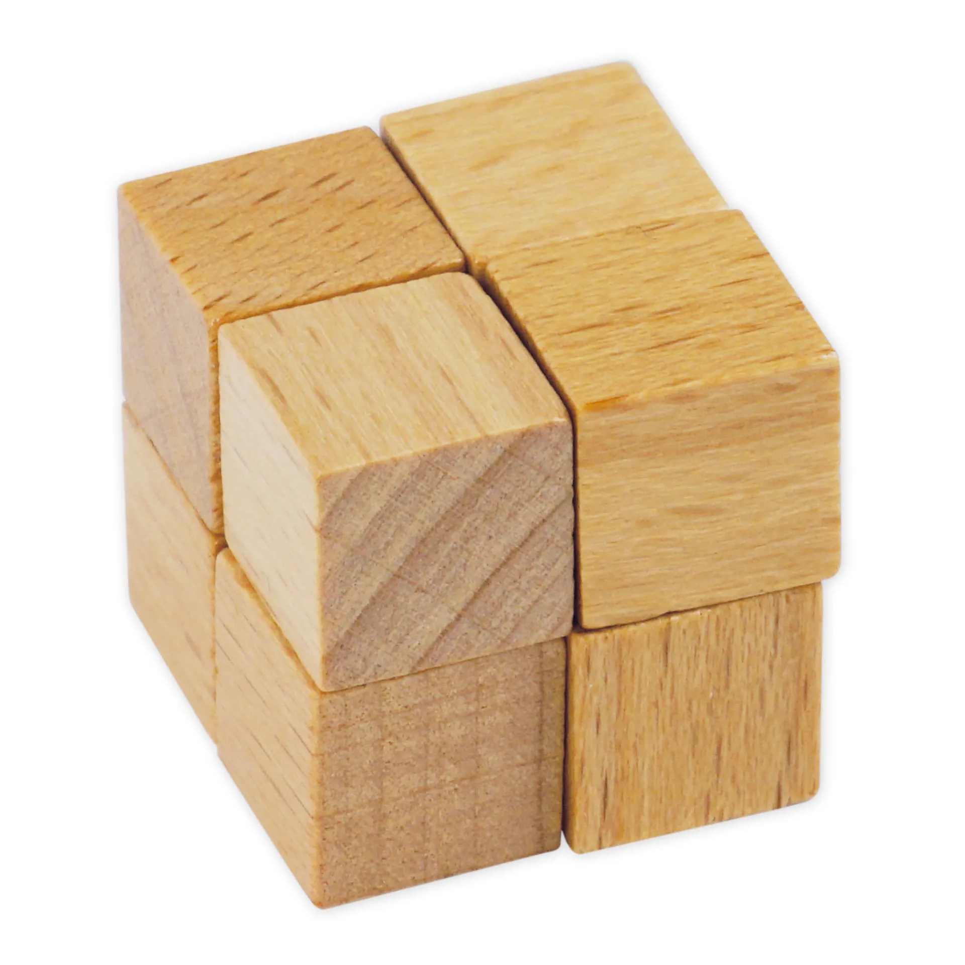 TimeTEX Kasten mit Kuben zum Rosa Turm "Montessori Premium"