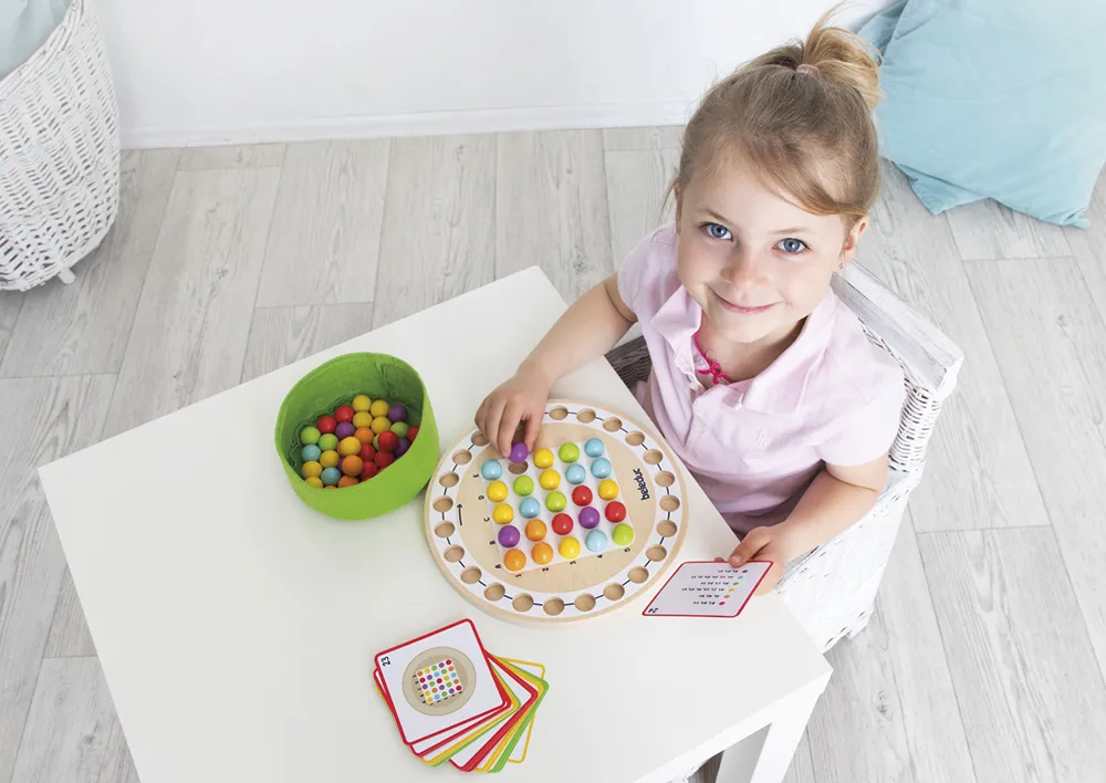 beleduc Marbelino "Muster & Reihen", 87-tlg.