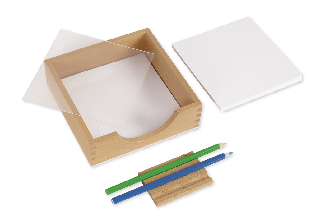 TimeTEX bakke til 3 blyanter "Montessori Premium" TimeTEX bakke til 3 blyanter "Montessori Premium"