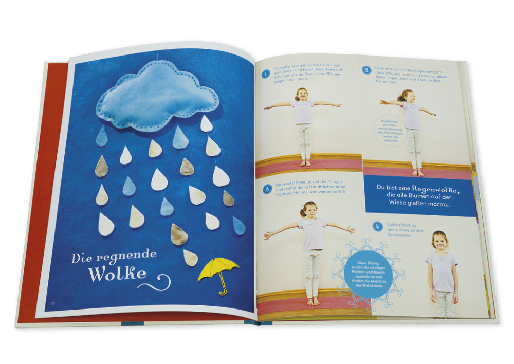 Buch "Yoga macht Kinder stark", 45 Seiten