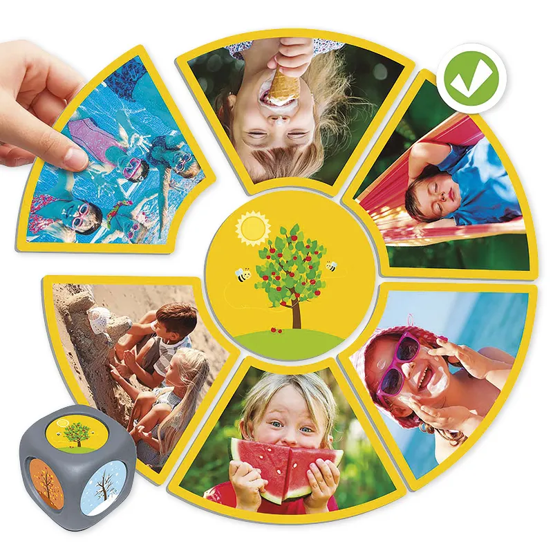 Lernspiel "Erlebe die Jahreszeiten", 29-tlg.