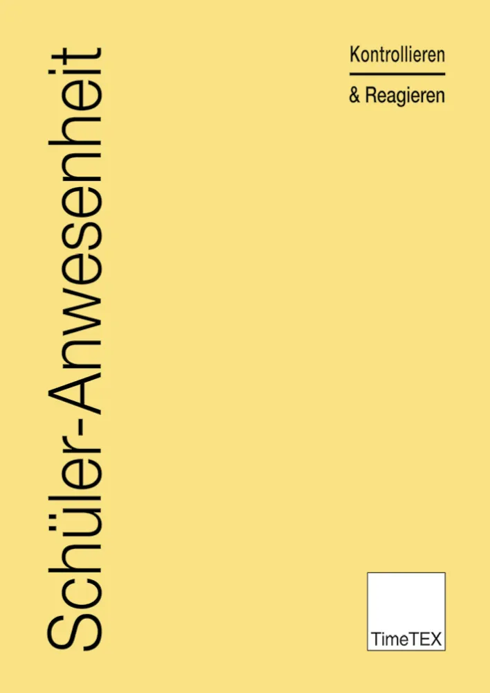 TimeTEX Heft Schüler-Anwesenheit A4 