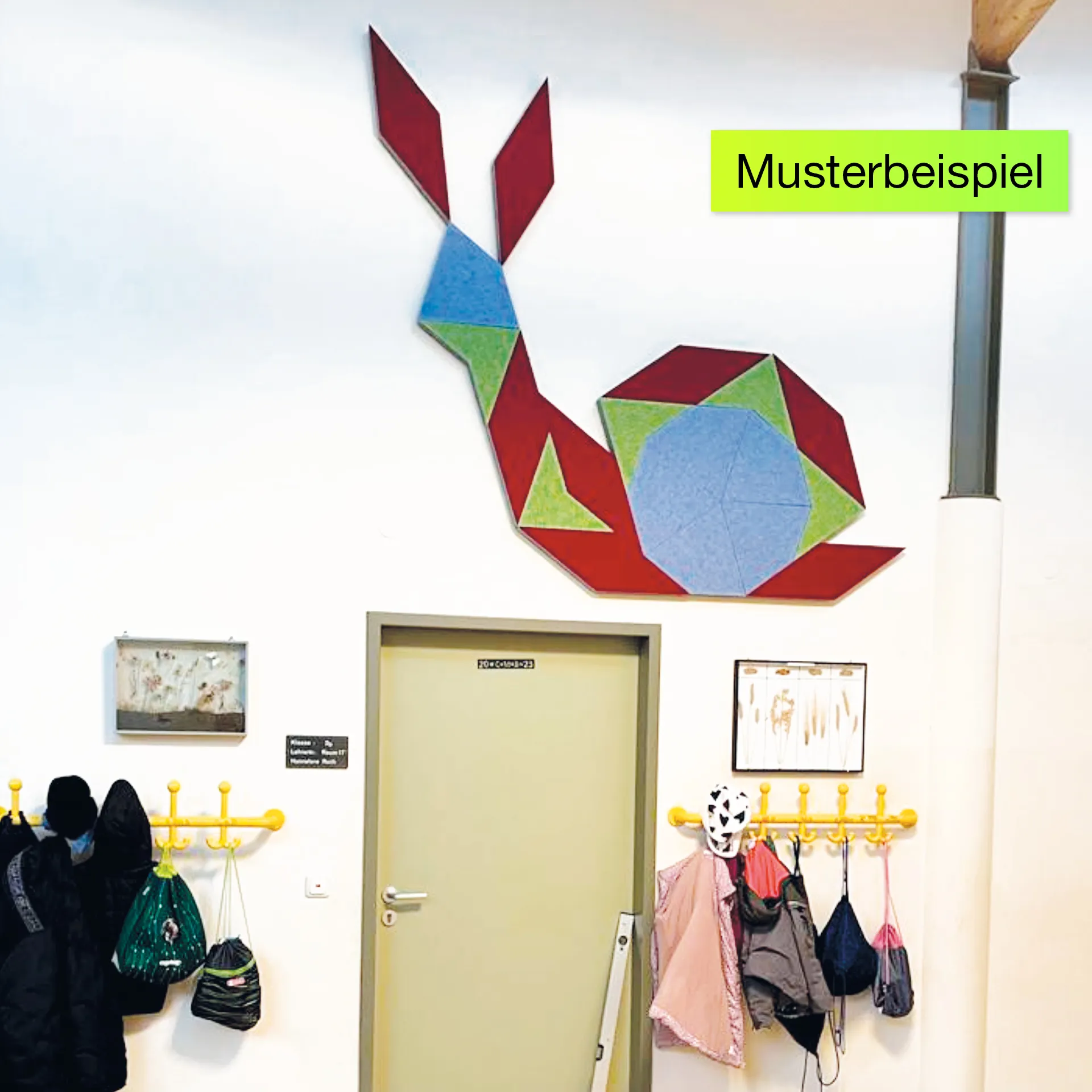 Schallabsorber Silentstar "Schnecke", 127x105 cm, 19-tlg. Schallabsorber Silentstar "Schnecke", 127x105 cm, 19-tlg.