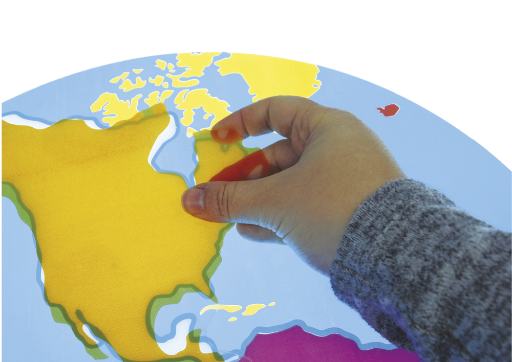 Hagemann Kontinente-Riesenpuzzle, 12-tlg.