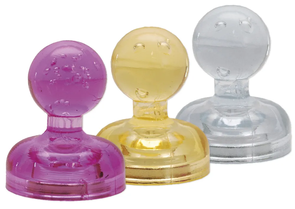 Neodym magnetset, 21 mm ø, 3 st.