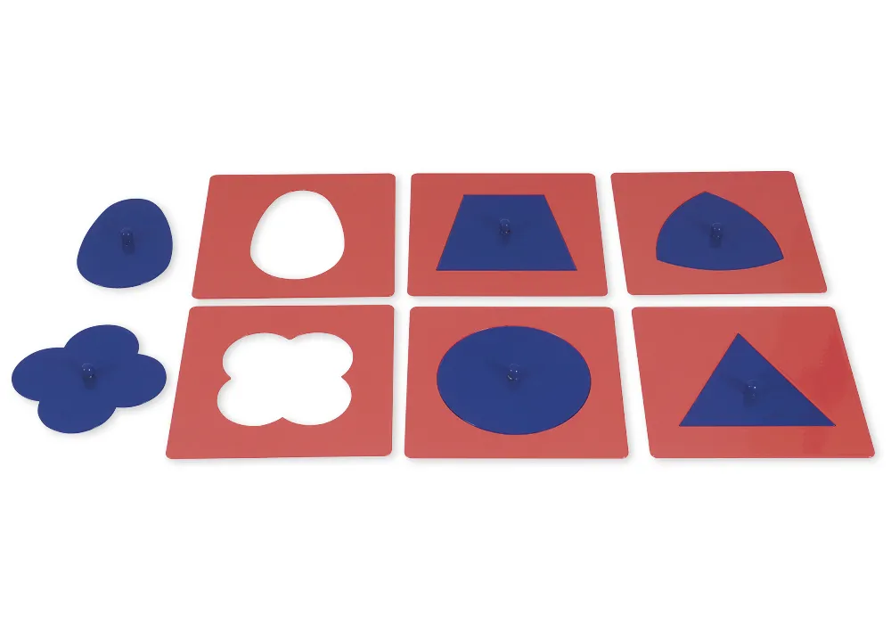 TimeTEX metallinläggsfigurer "Montessori Premium"